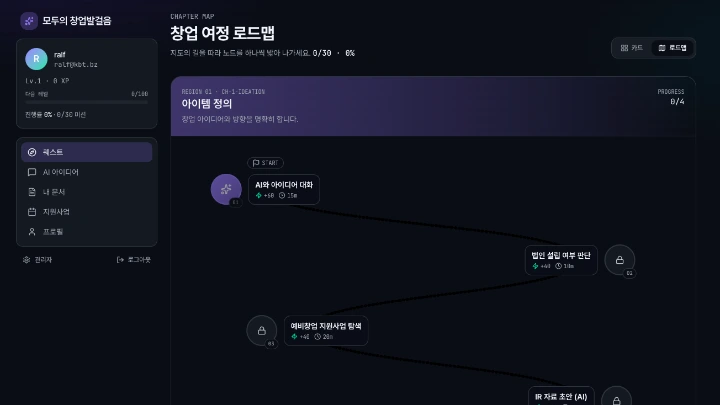 모두의 창업발걸음 미리보기